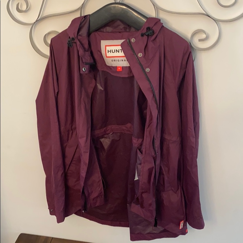 Are you ready for spring?! Hunter raincoat